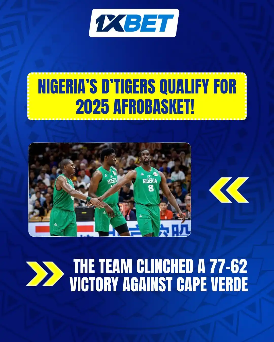 1xBet Nigeria post