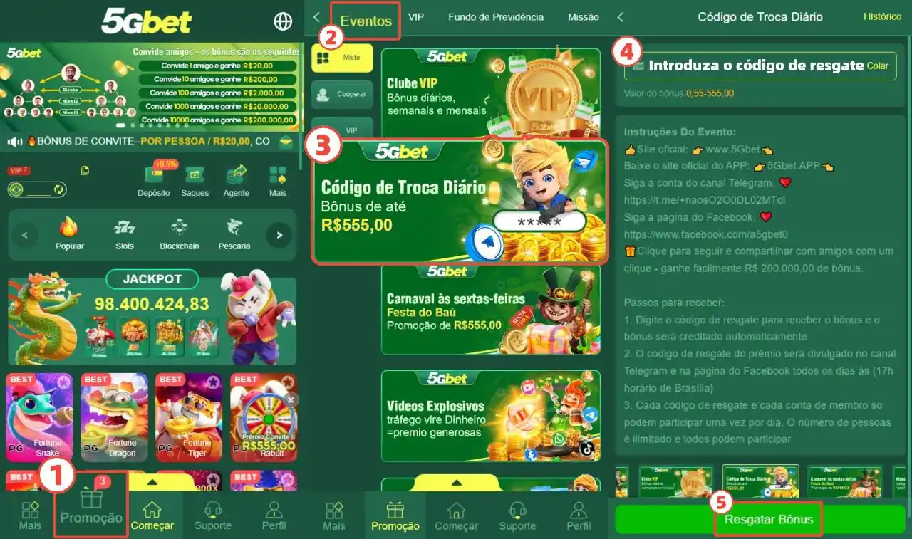 5Gbet | Canal Oficial post