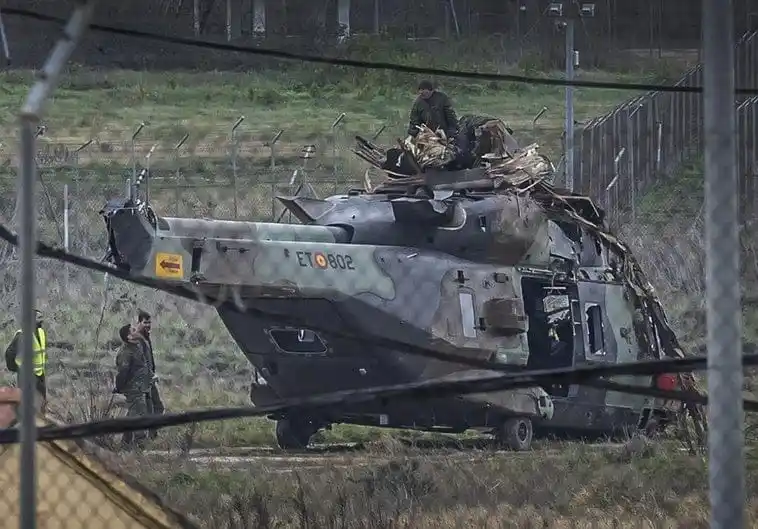 Image from Accidentes e Incidentes Aéreos: Así luce el helicóptero *NH-90*, HT.29-02/ET-802, de las *FAMET* del E...