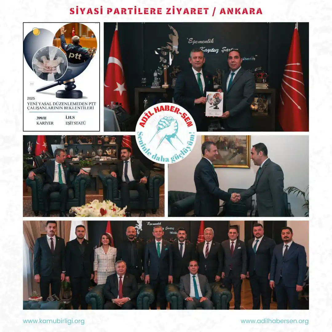 Image from Adil Haber-Sen: Adil Haber-Sen Genel Başkanı Kenan ARIK; Kamu Birliği Konfederasyonu G...