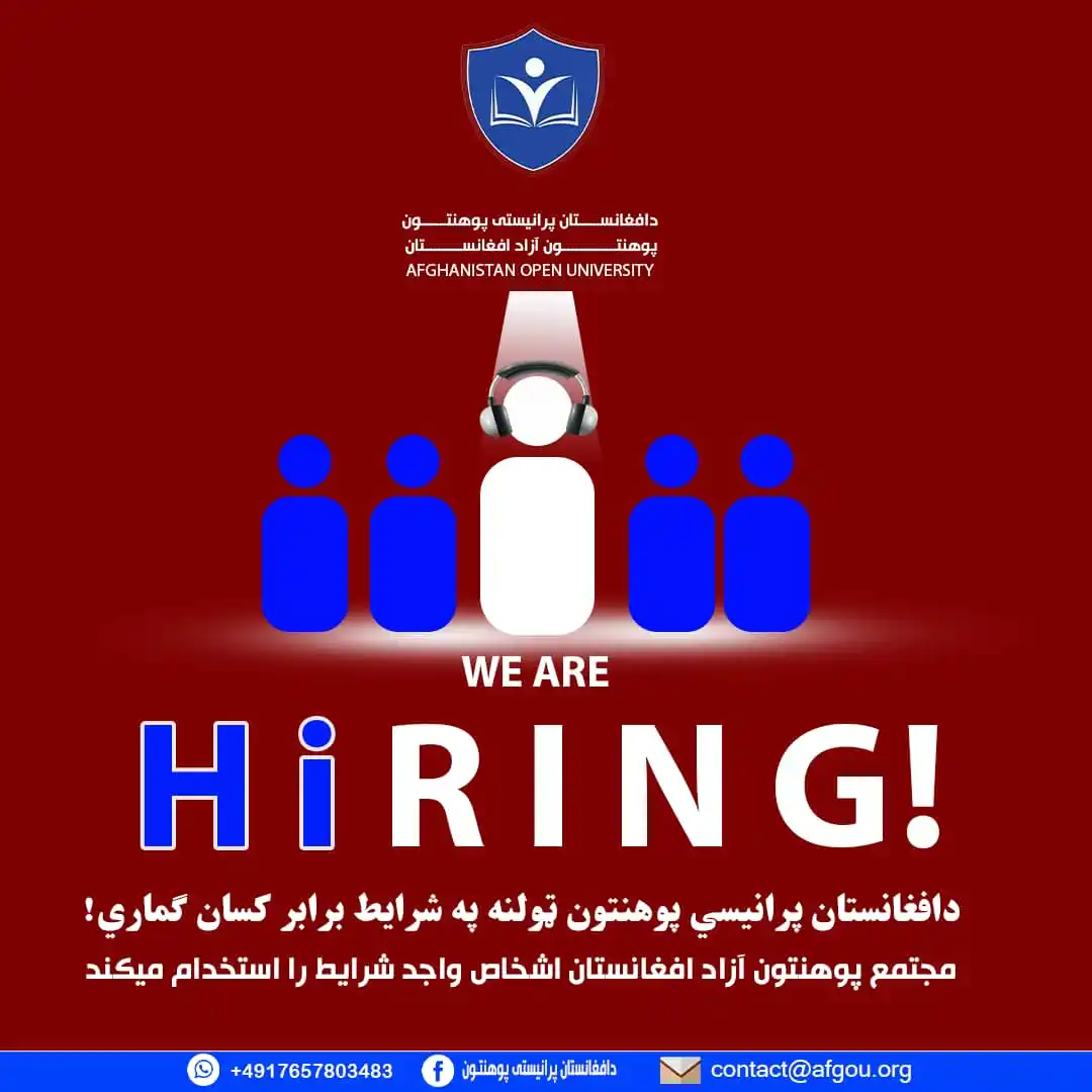 Afghanistan Open University Organization (AOUO) post