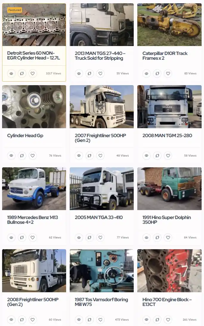 Africa Machinery & Equipment post