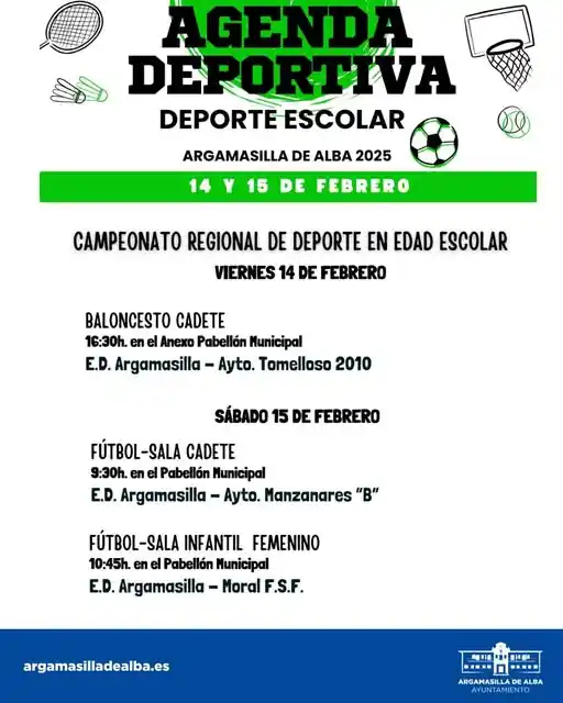 Agenda y eventos del Ayuntamiento de Argamasilla de Alba post