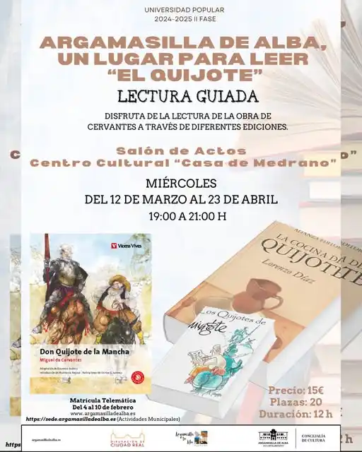 Agenda y eventos del Ayuntamiento de Argamasilla de Alba post