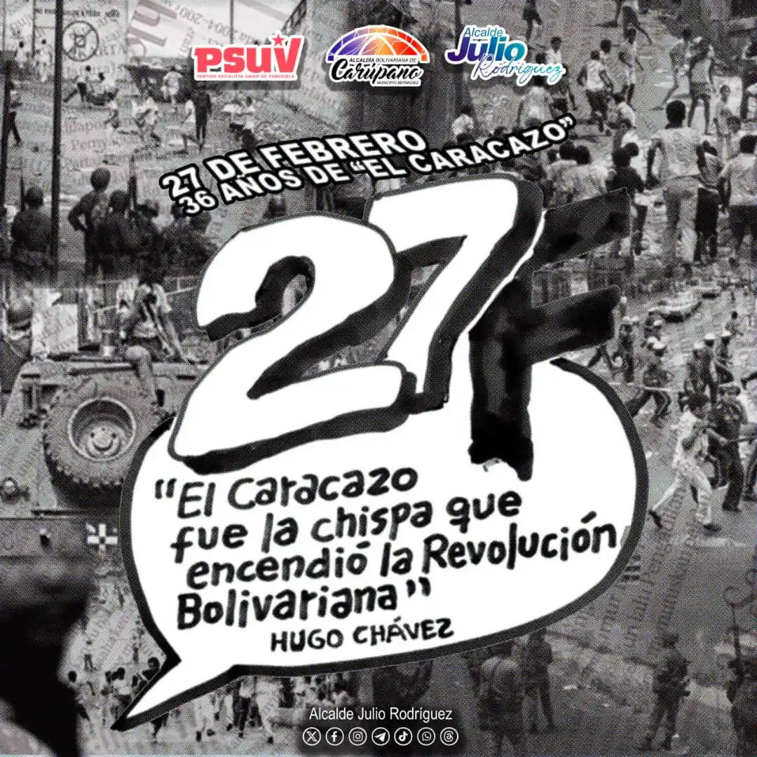 Image from Alcalde Julio Rodríguez 🇻🇪: <a class="text-blue-500 hover:underline cursor-pointer" href="/hashtag...