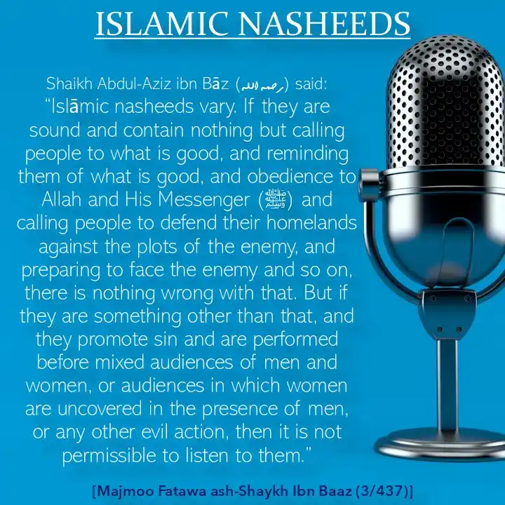 Image from الصّرٰط المُسْتقيْم....THE STRAIGHT PATH...: *ON NASHEEDS*...