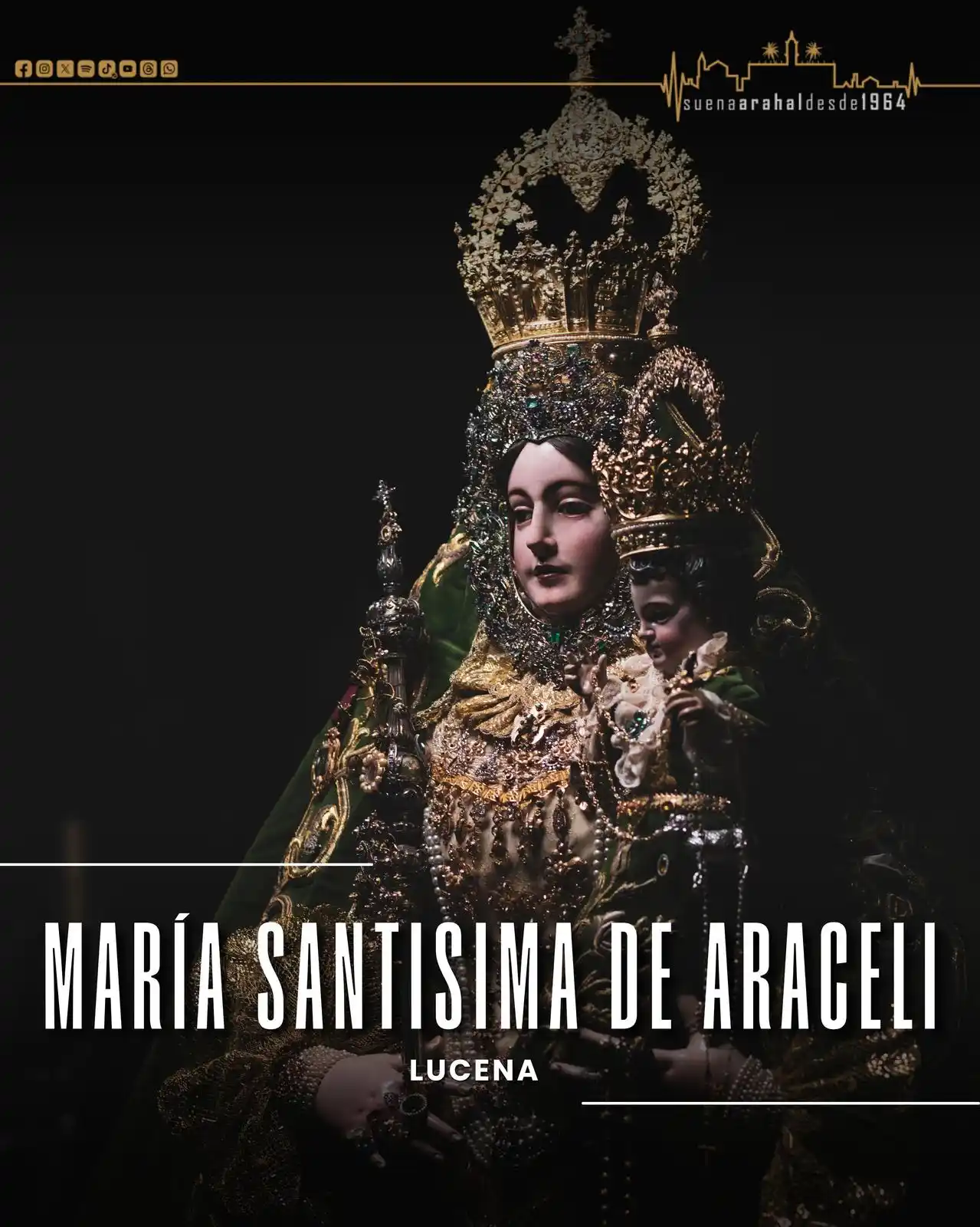 A.M. Santa María Magdalena post