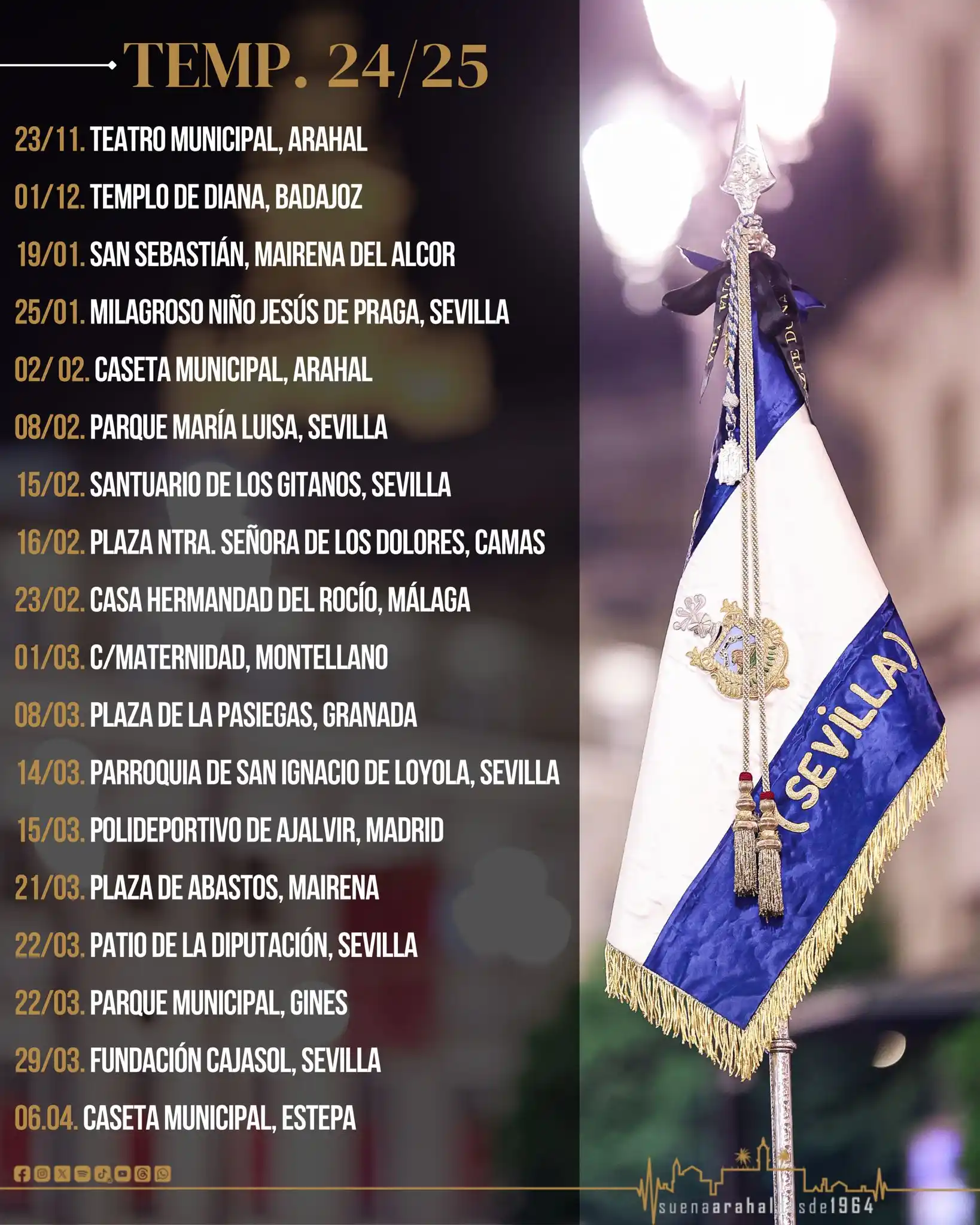 A.M. Santa María Magdalena post