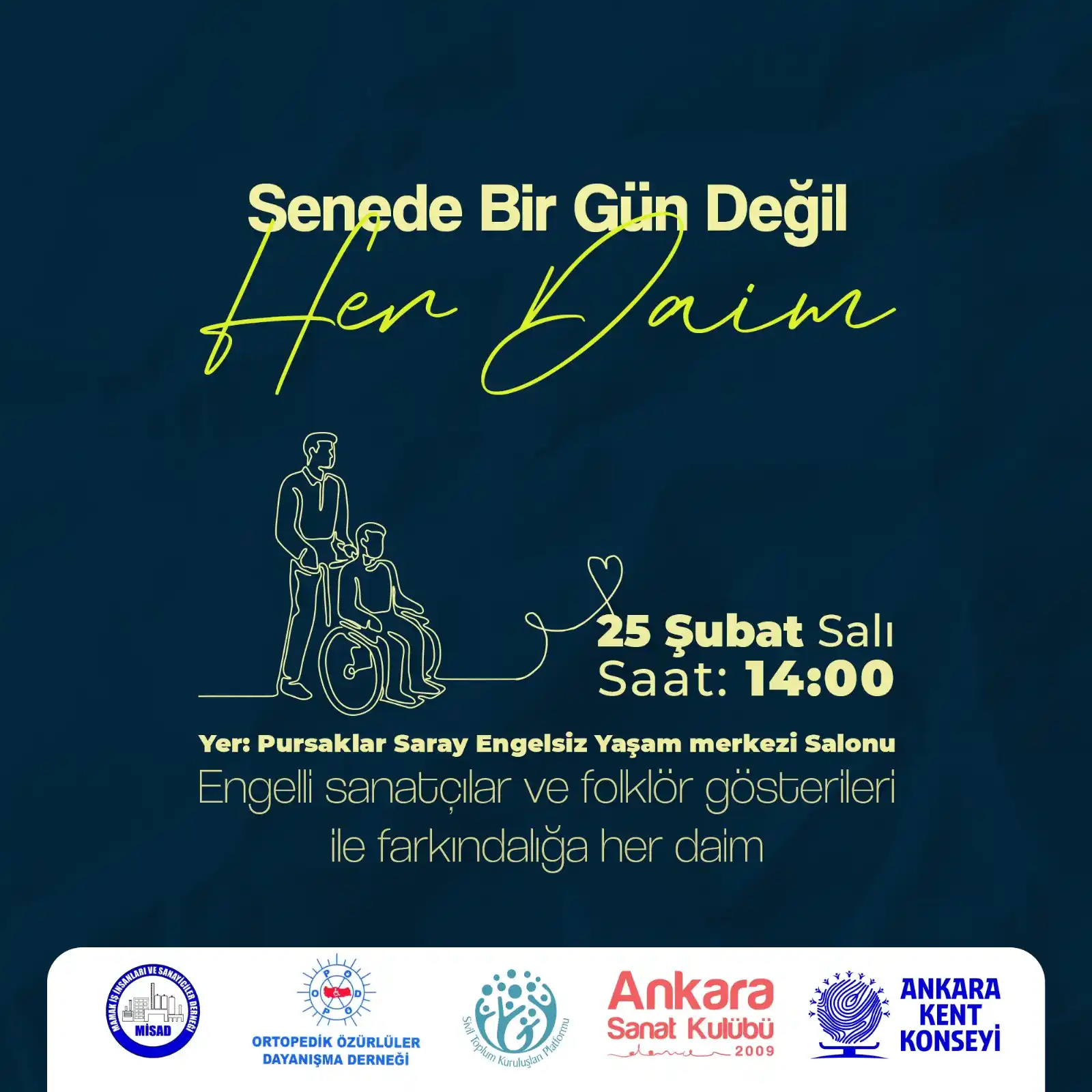 Image from ANKARA KENT KONSEYİ: *Senede bir gün değil, her daim farkındalık!* 💙 Ankara Kent Konseyi,...