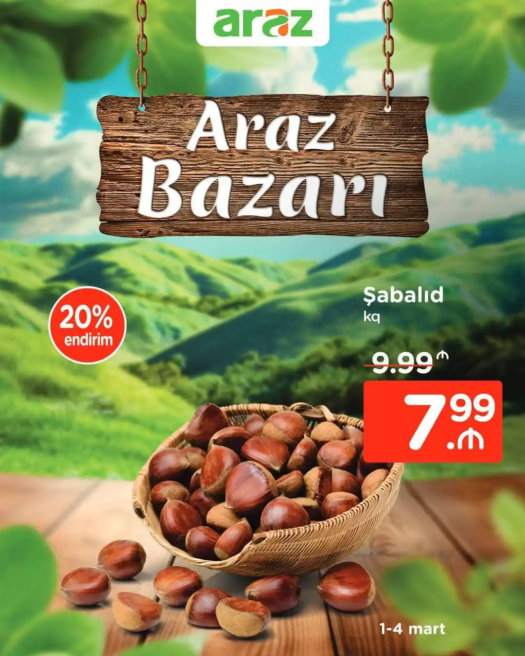 Image from Araz Supermarket: “Araz” bazarında endirimlər var 😍 Dəyərli izləyicilərimiz, “Araz”da ...