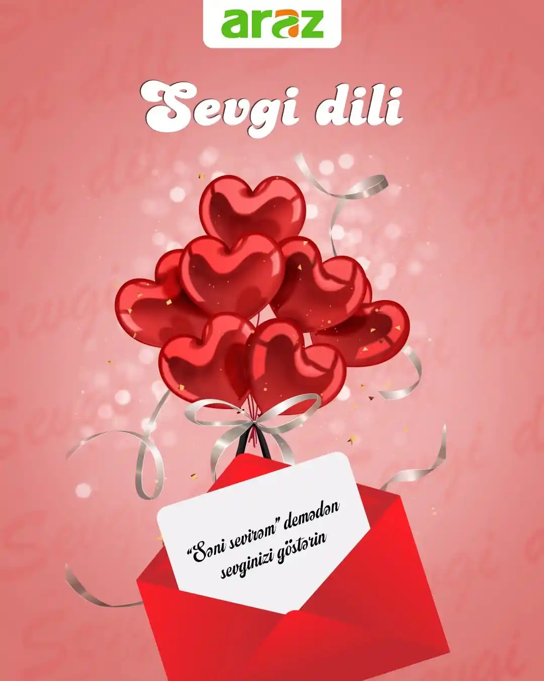Image from Araz Supermarket: Bəzən “səni sevirəm” demək yerinə, sevgini hərəkətlə dilə gətirmək laz...