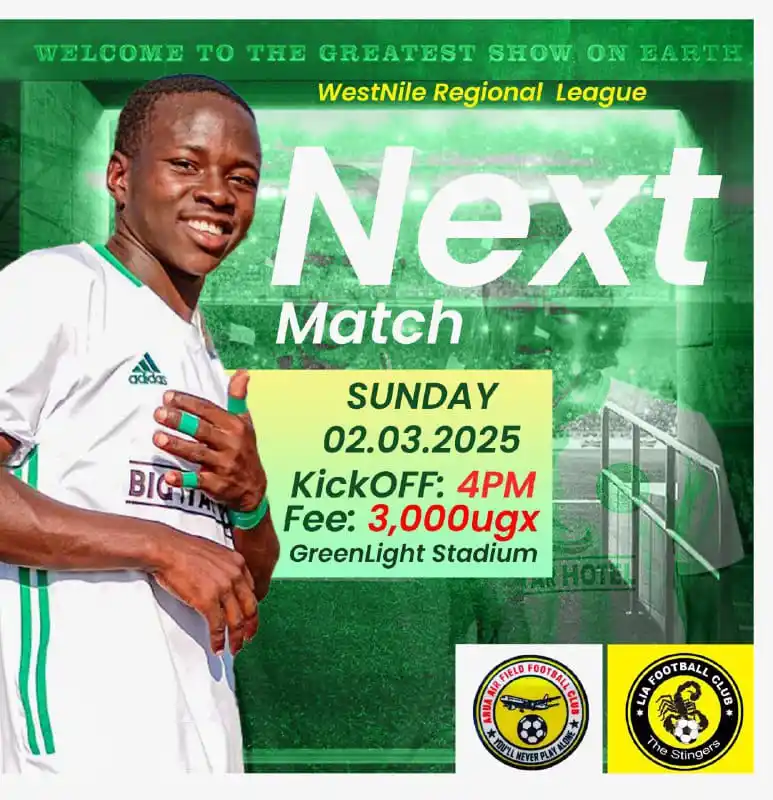 ARUA AIRFIELD FC post