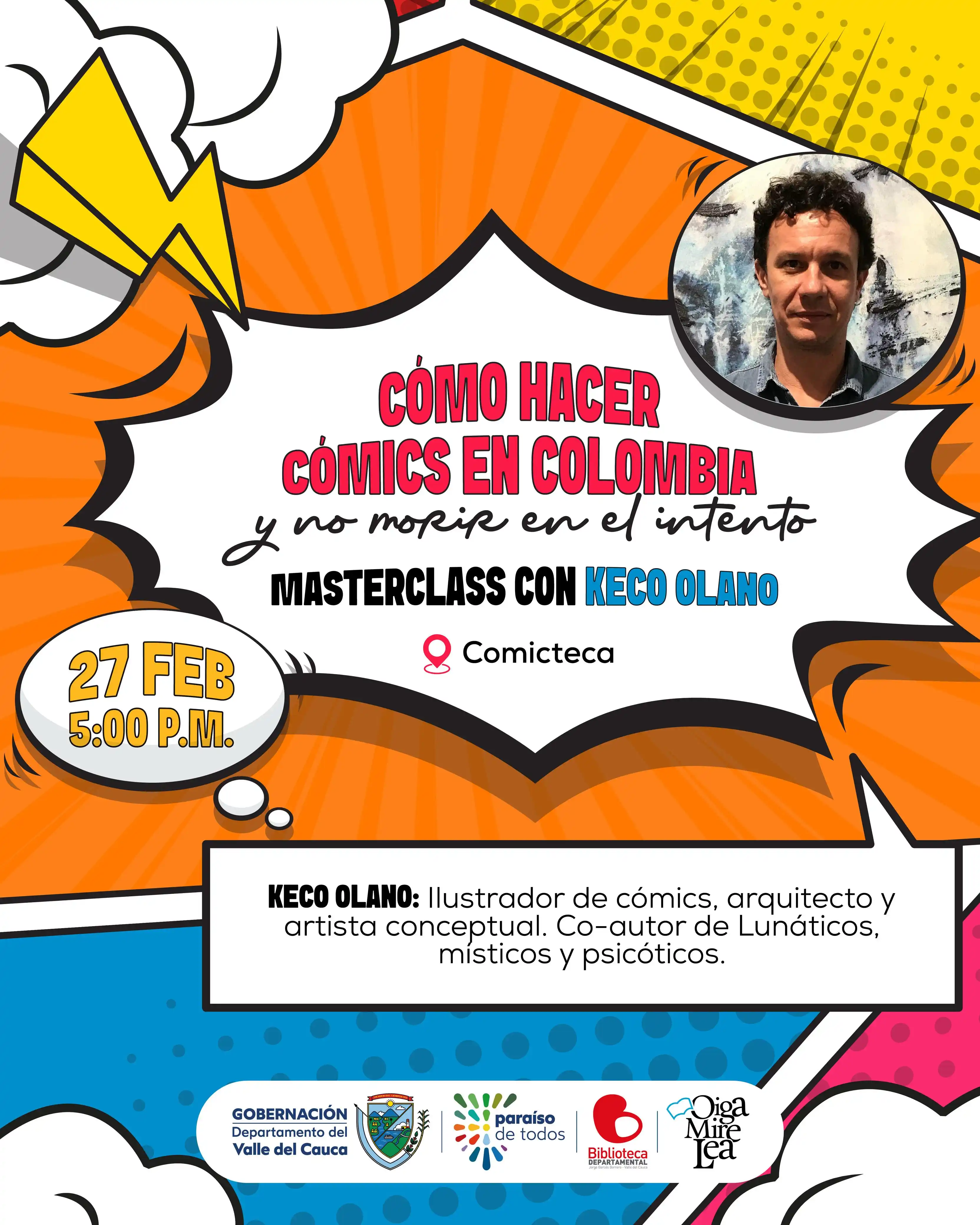 Image from @bibliovalle: 💥💡 Prepárate para una dosis de creatividad explosiva. 🗓️ Este jue...