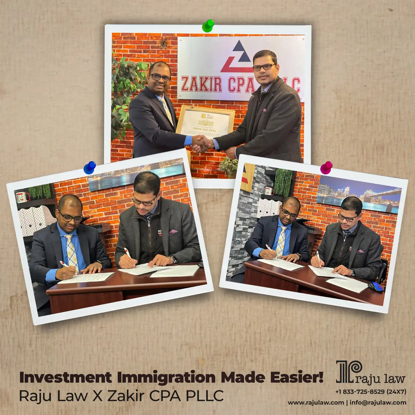 Image from Attorney Raju Mahajan & Associates: Strategic Partnership for Investment Immigration! 🌍💼 Attorney Raju ...