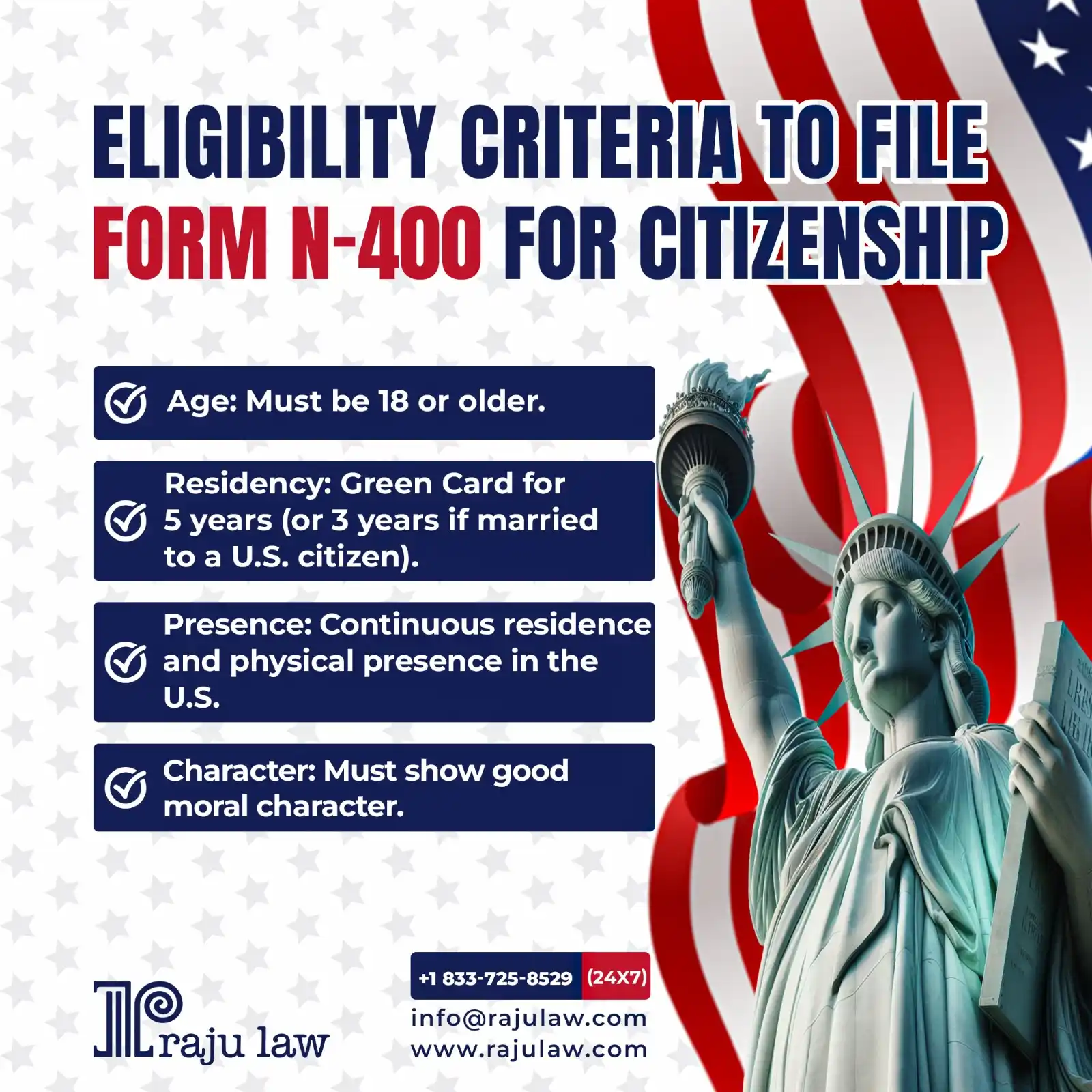 Image from Attorney Raju Mahajan & Associates: Form N-400 is used by lawful permanent residents (Green Card holders) ...