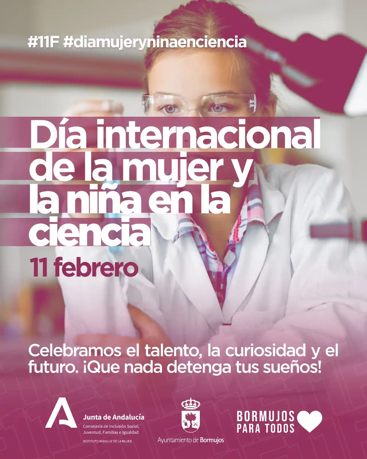 Image from Ayuntamiento de Bormujos: 👩🔬Hoy se celebra el <a class="text-blue-500 hover:underline cursor-...