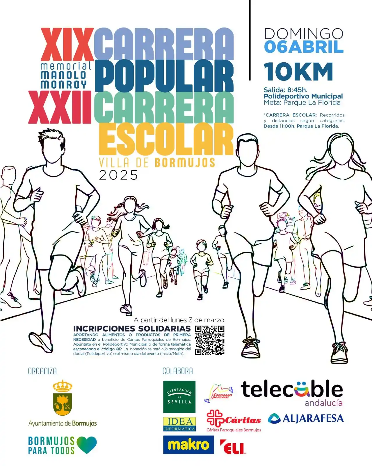 Image from Ayuntamiento de Bormujos: ¡¡Comienza tu entrenamiento‼️ 🏃El próximo domingo 6 de abril celebram...