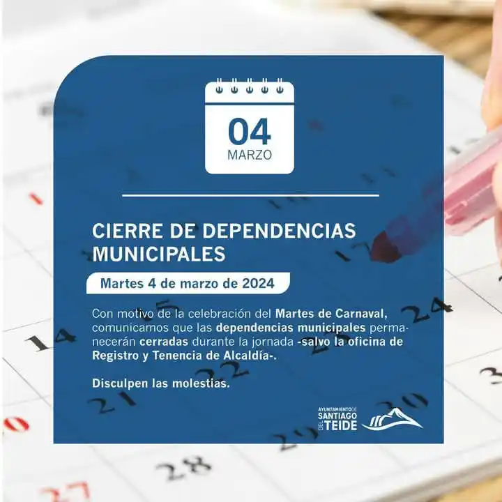 Image from Ayuntamiento de Santiago del Teide: ๐ด ๐๐๐๐ฅ๐ฅ๐ ๐๐ ๐๐๐ฃ๐๐ก๐๐๐ก๐๐๐๐ฆ ๐ ๐จ๐ก๐๐๐๐ฃ๐๐๐๐ฆ ...