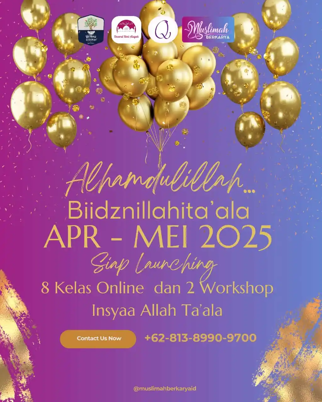 Image from Berbagi Kebaikan Community: Bismillah.. ✨✨Alhamdulillah! ✨✨ Biidznillahita'ala *Muslimah Berka...