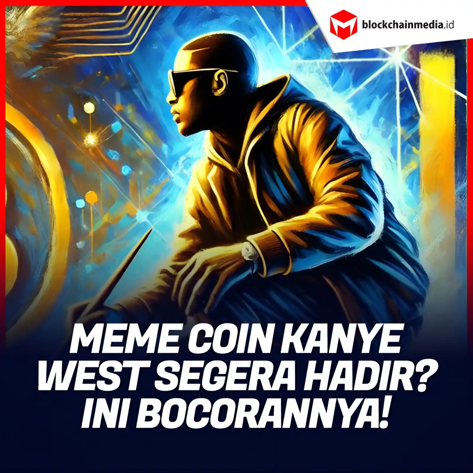 Image from Blockchainmedia.id: Meme coin Kanye West dikabarkan segera diluncurkan dalam waktu dekat. ...