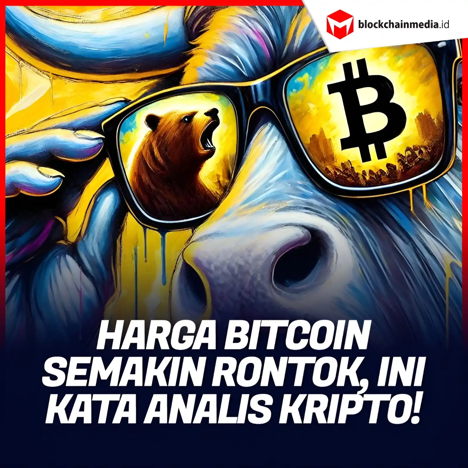 Image from Blockchainmedia.id: Harga Bitcoin hari ini semakin rontok, akumulasi penurunan selama sepe...