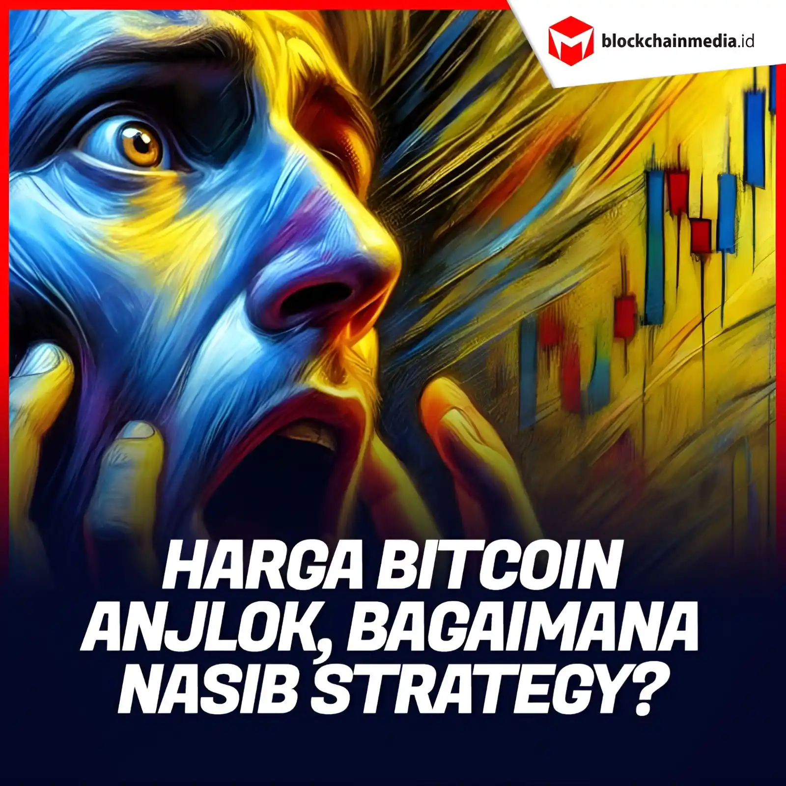 Image from Blockchainmedia.id: Harga Bitcoin mengalami penurunan tajam dan memberikan dampak besar pa...