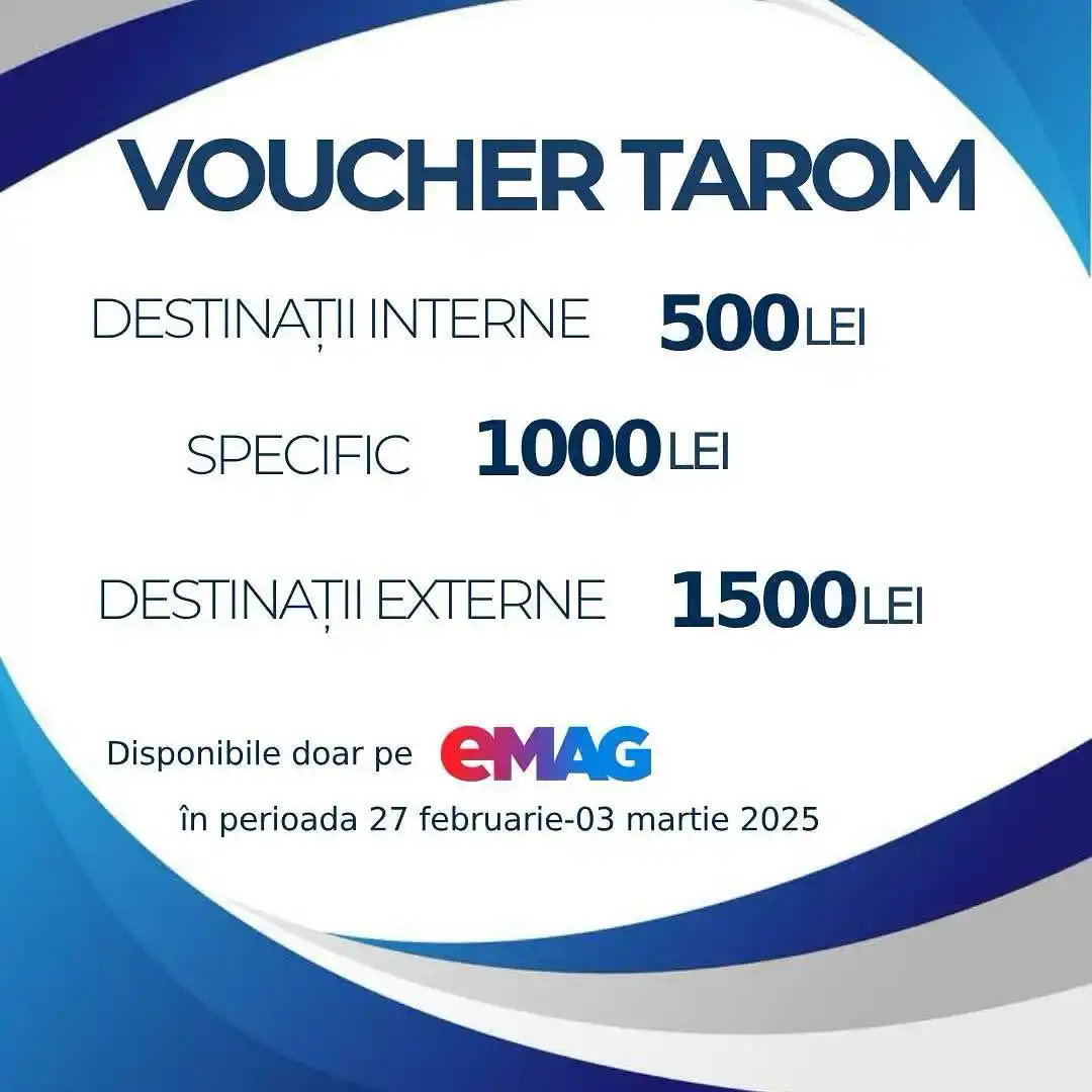 Image from 📰 BoardingPass.ro: 💡 Compania aeriană TAROM a lansat campania promoțională "Mărțișor" �...