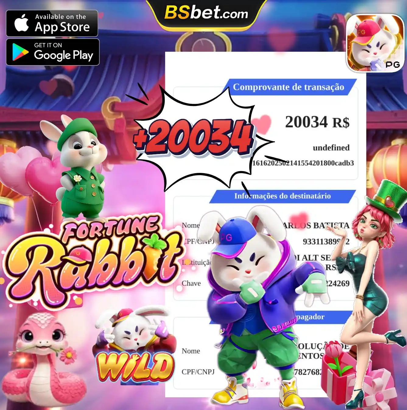 Image from Bsbet | Canal Oficial: 💫 _*BSBET.VIP*_ 💫  ⭐ Parabéns à BSBET por ganhar o super prêmio e sa...
