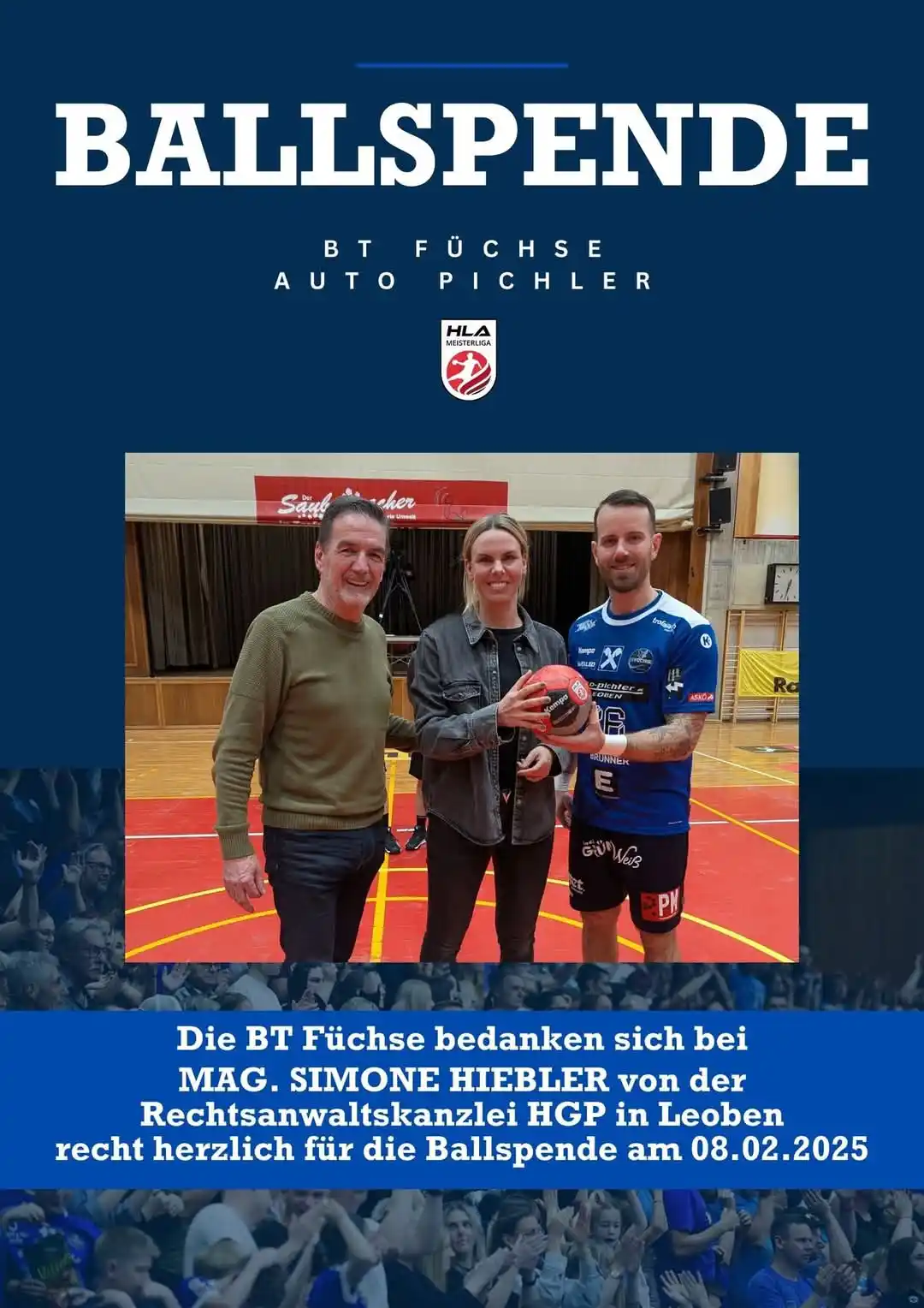 BT Füchse Handball post