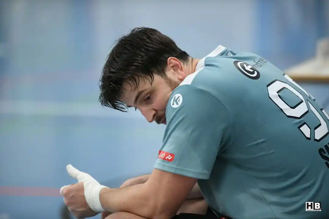 Image from BT Füchse Handball: >>> DONNERS-TALK <<<  ... mit Hazbulat Sabazgiraev zum HLA Meisterliga...