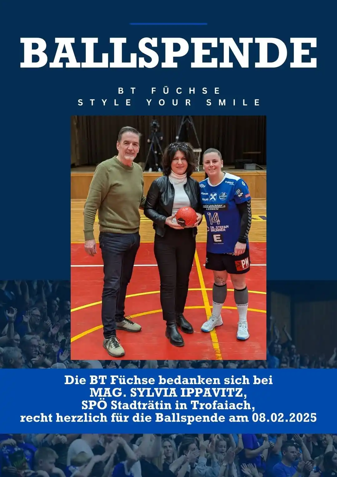 BT Füchse Handball post