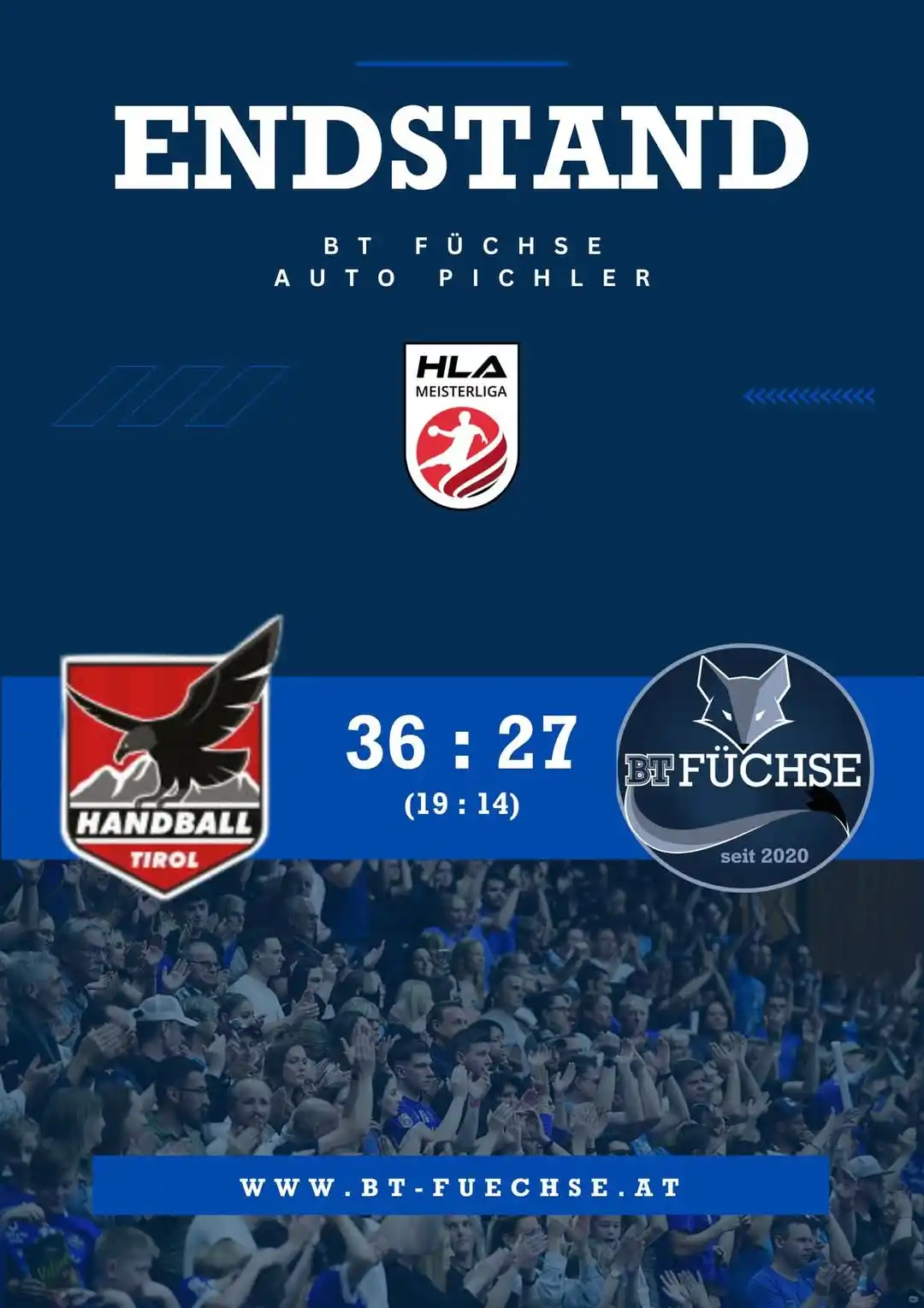 BT Füchse Handball post