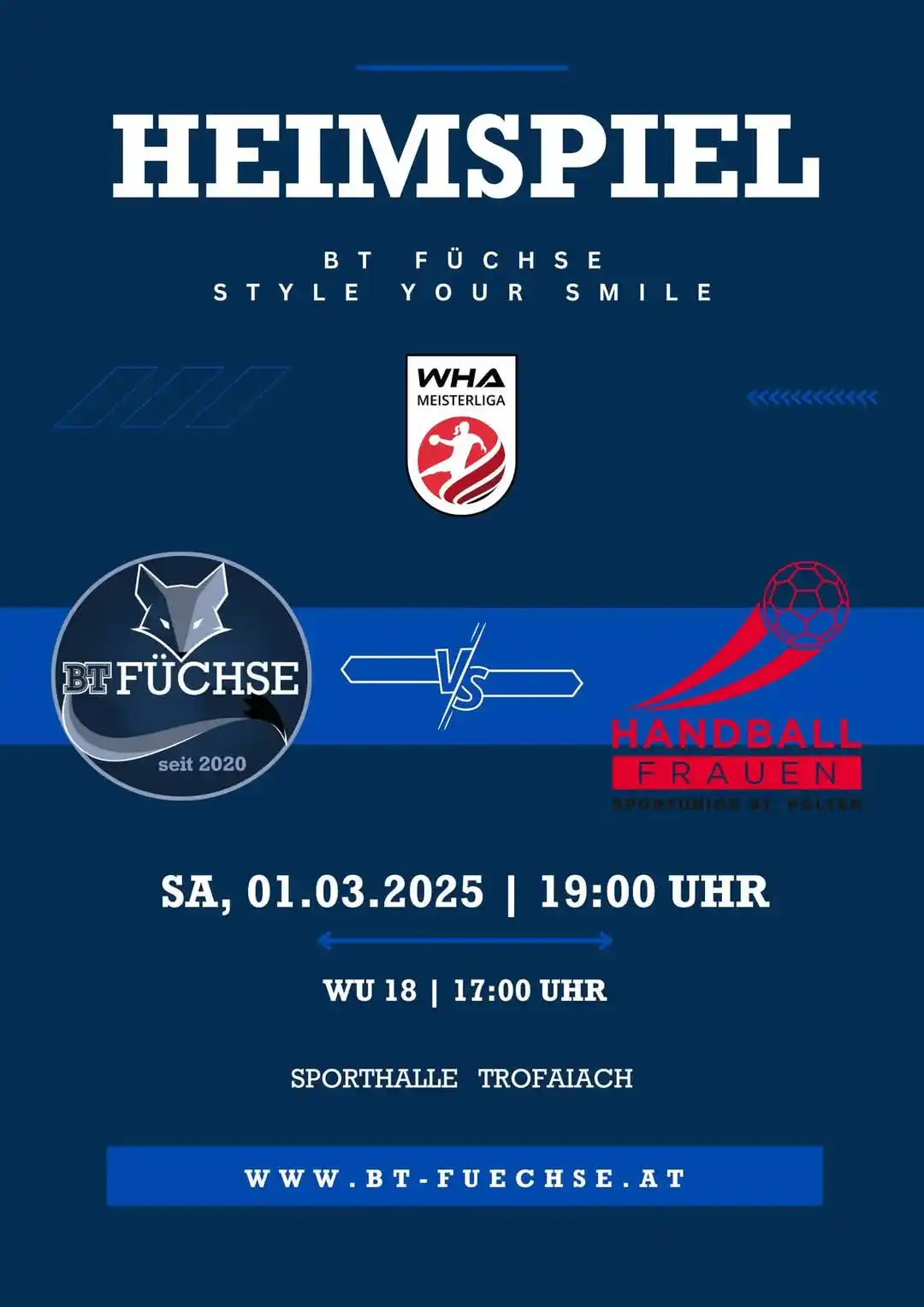 Image from BT Füchse Handball: >>> BEIDE FÜCHSE TEAMS AUF PUNKTEJAGD <<< Bereits um 19:00 Uhr treffe...