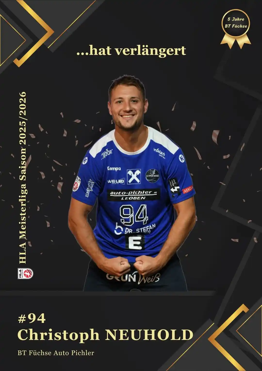 BT Füchse Handball post