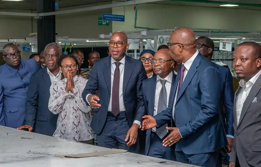 Image from CADRECO: Hub industriel du Bénin : Les 12 Ministres Conseillers en visite à la ...
