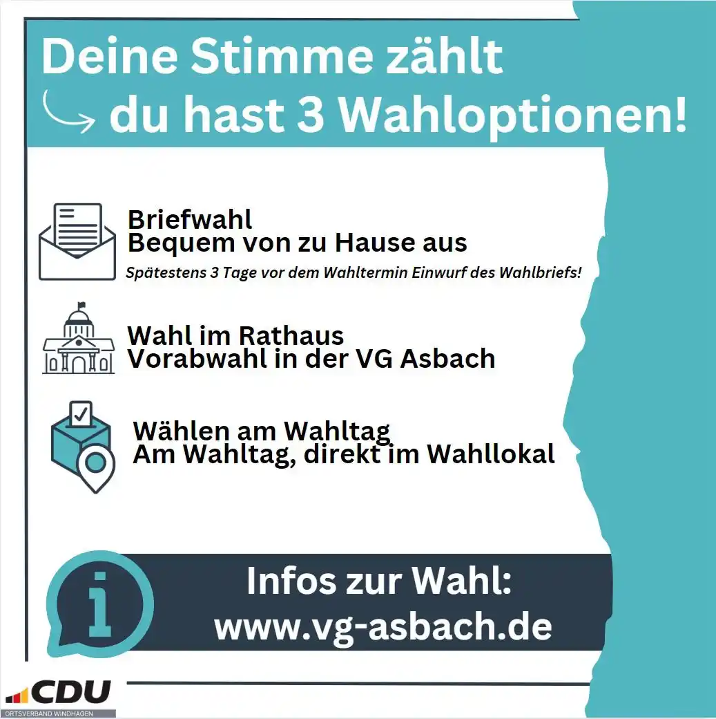 CDU Windhagen post