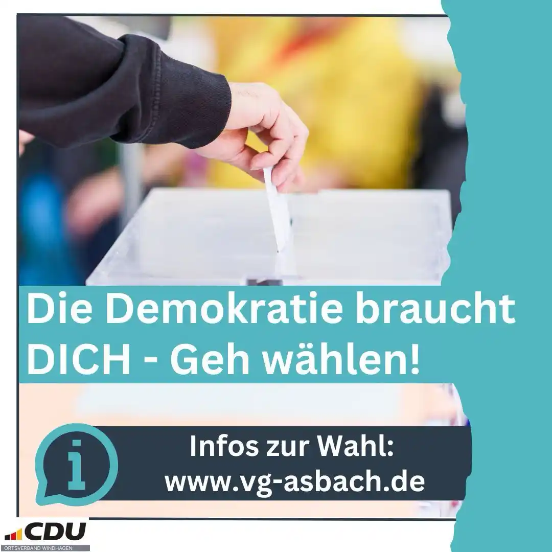 CDU Windhagen post