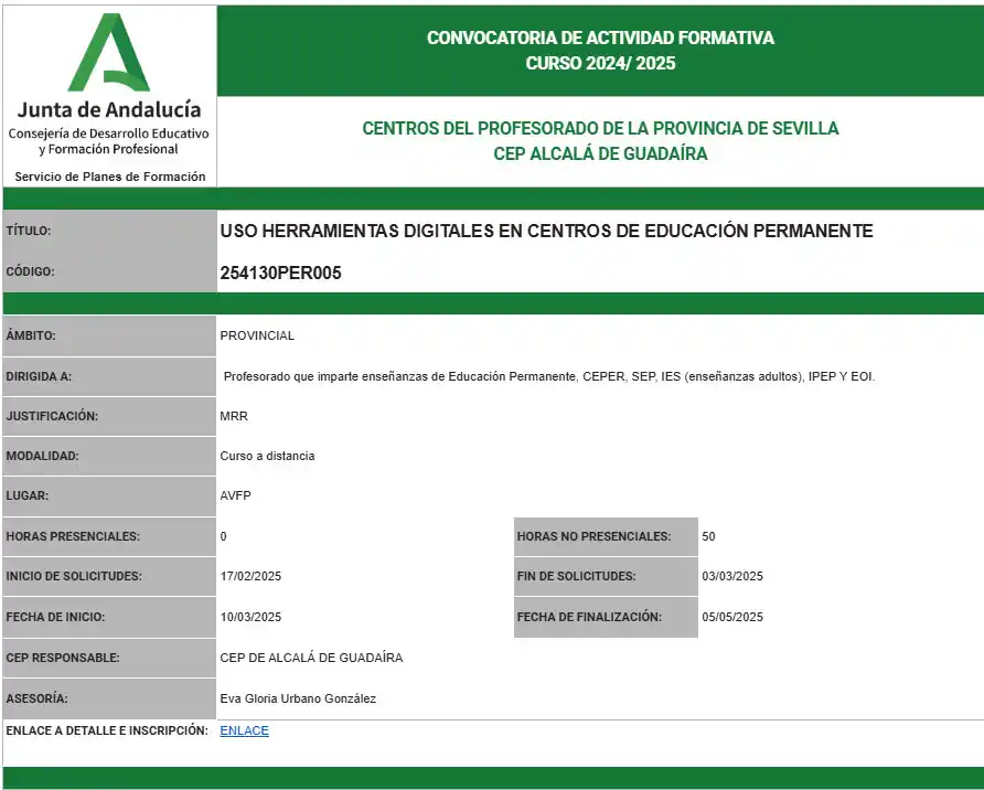 CEP Castilleja de la Cuesta post