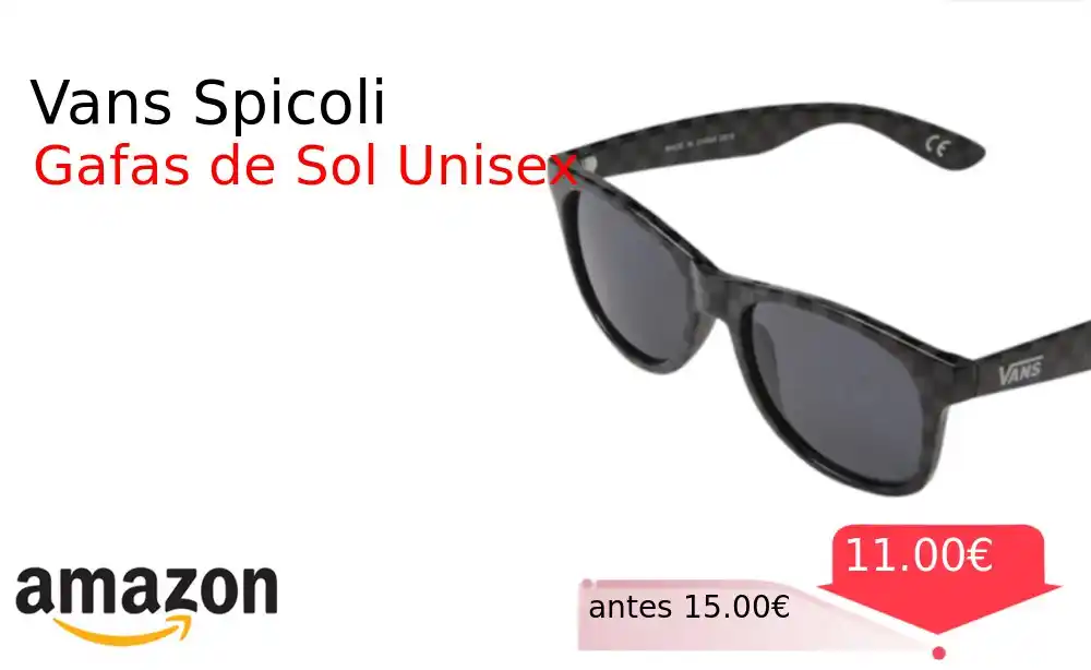 Image from CholloYa: 📛Precio Ya 11.00€❗️ (PVP: +15.00€) ✨Unas gafas de sol Vans con un est...