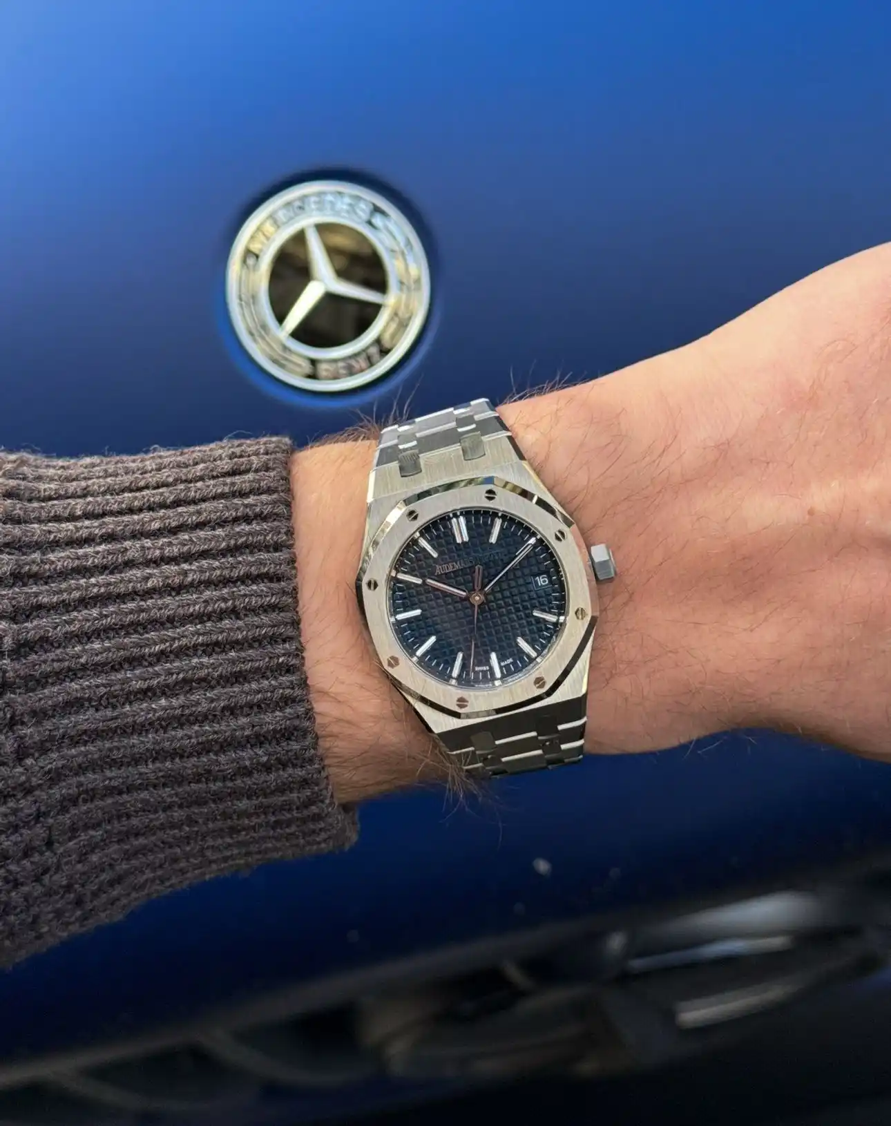 Image from Chrono 10:10 : Audemars Piguet Royal Oak Selfwinding Condition: New Case: Steel Case ...