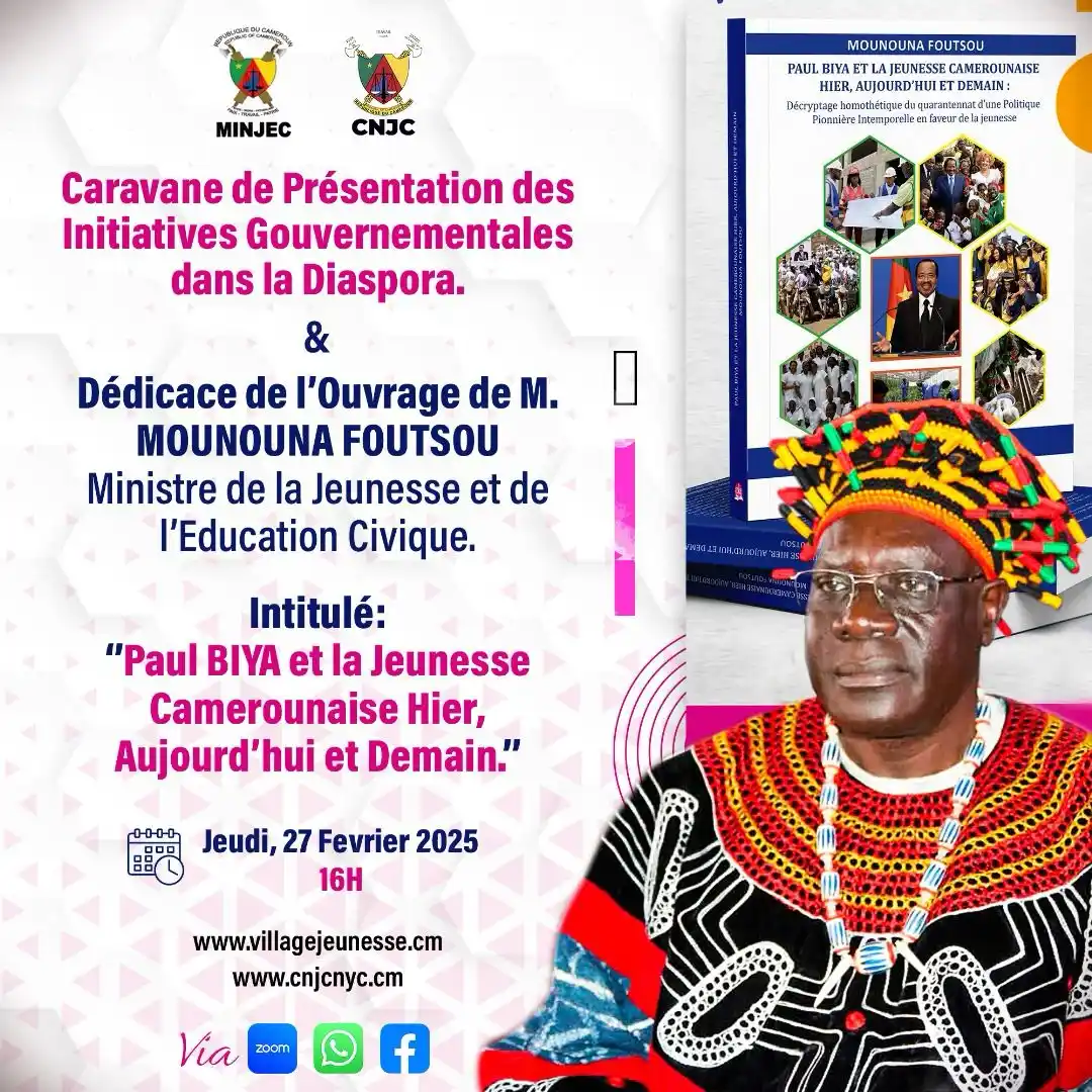 CNJC-CNYC info 🇨🇲Cameroon National Youth Council / Conseil National de la Jeunesse Du Cameroun 🇨🇲  post