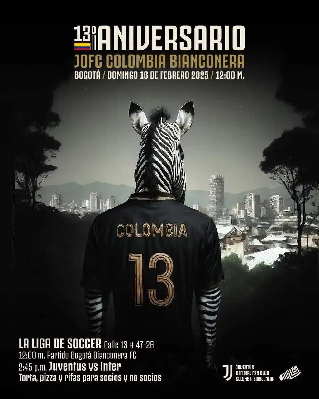 🇨🇴COLOMBIA BIANCONERA🦓 post