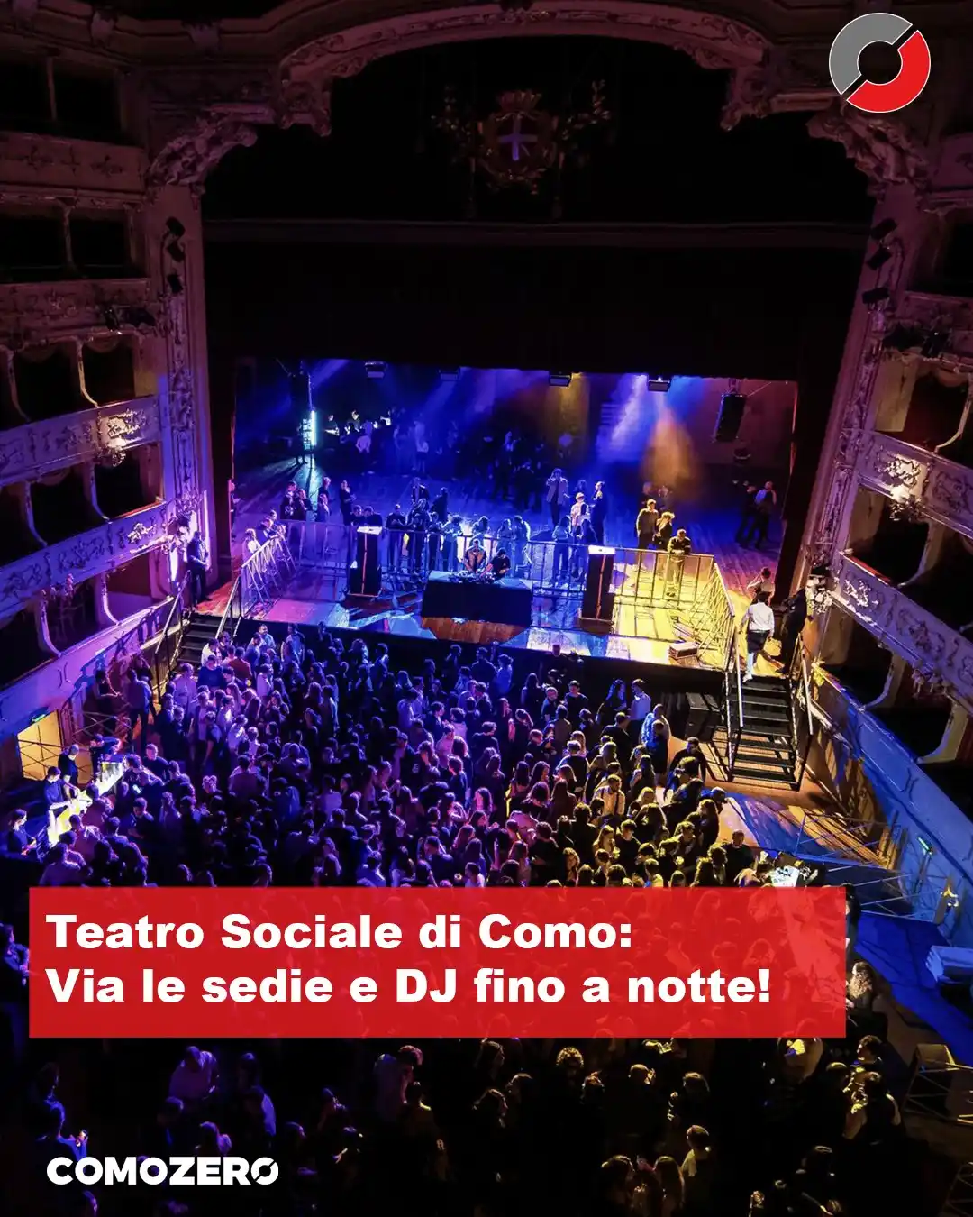 Image from ComoZero: *Per il quarto anno consecutivo, ritorna al Teatro Sociale di Como The...