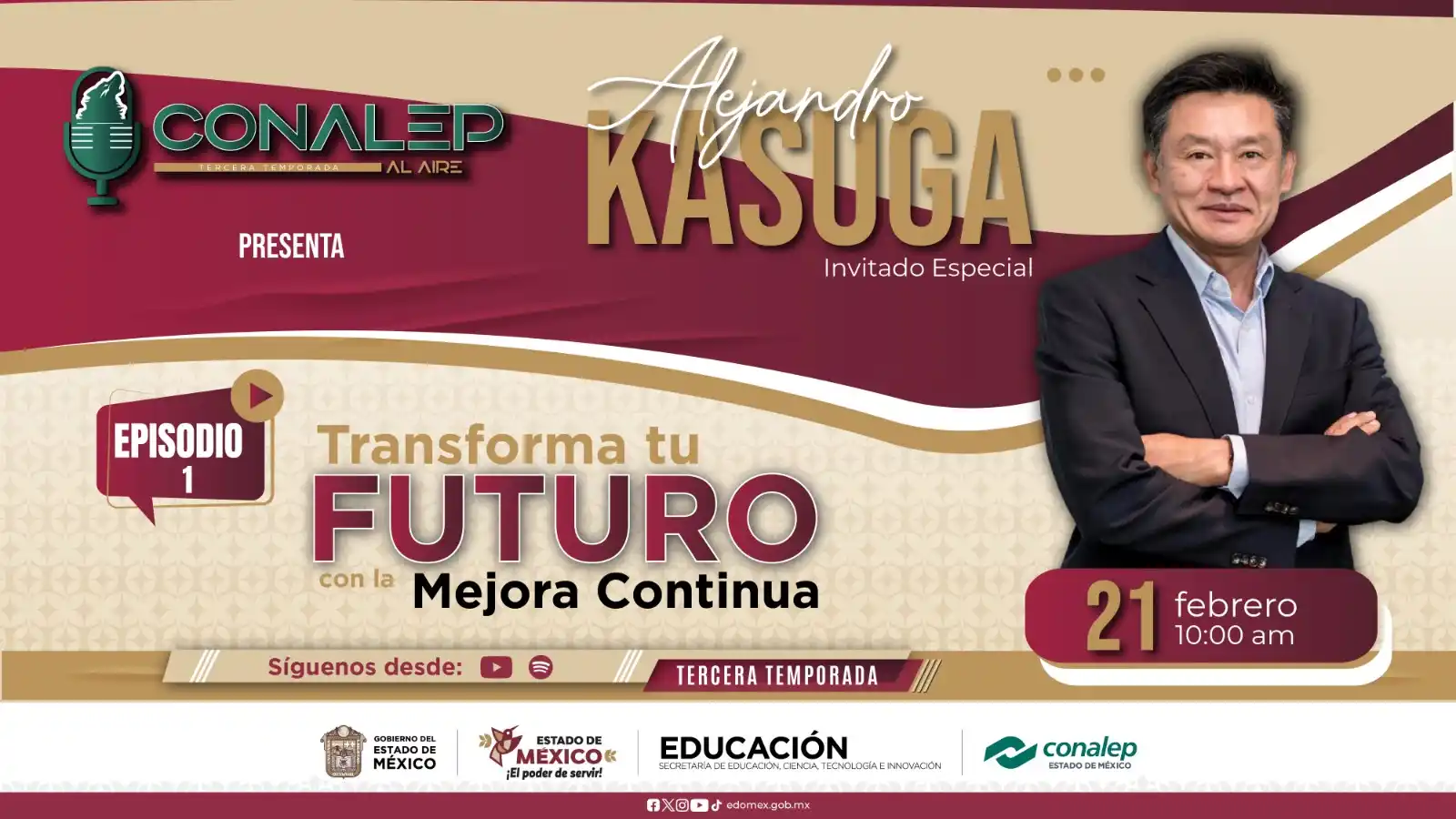 Image from CONALEP EDOMEX 🐺: 🎙✨ ¡CONALEP Al Aire está de regreso! ✨🎙 Estrenamos la tercera tempo...