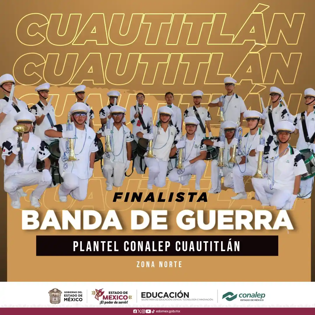 Image from CONALEP EDOMEX 🐺: 🥁🔥 ¡El redoble de la victoria suena fuerte en CONALEP! 🔥🥁 Los pla...