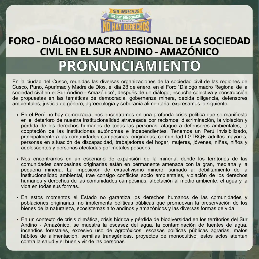 CooperAcción Perú Info post