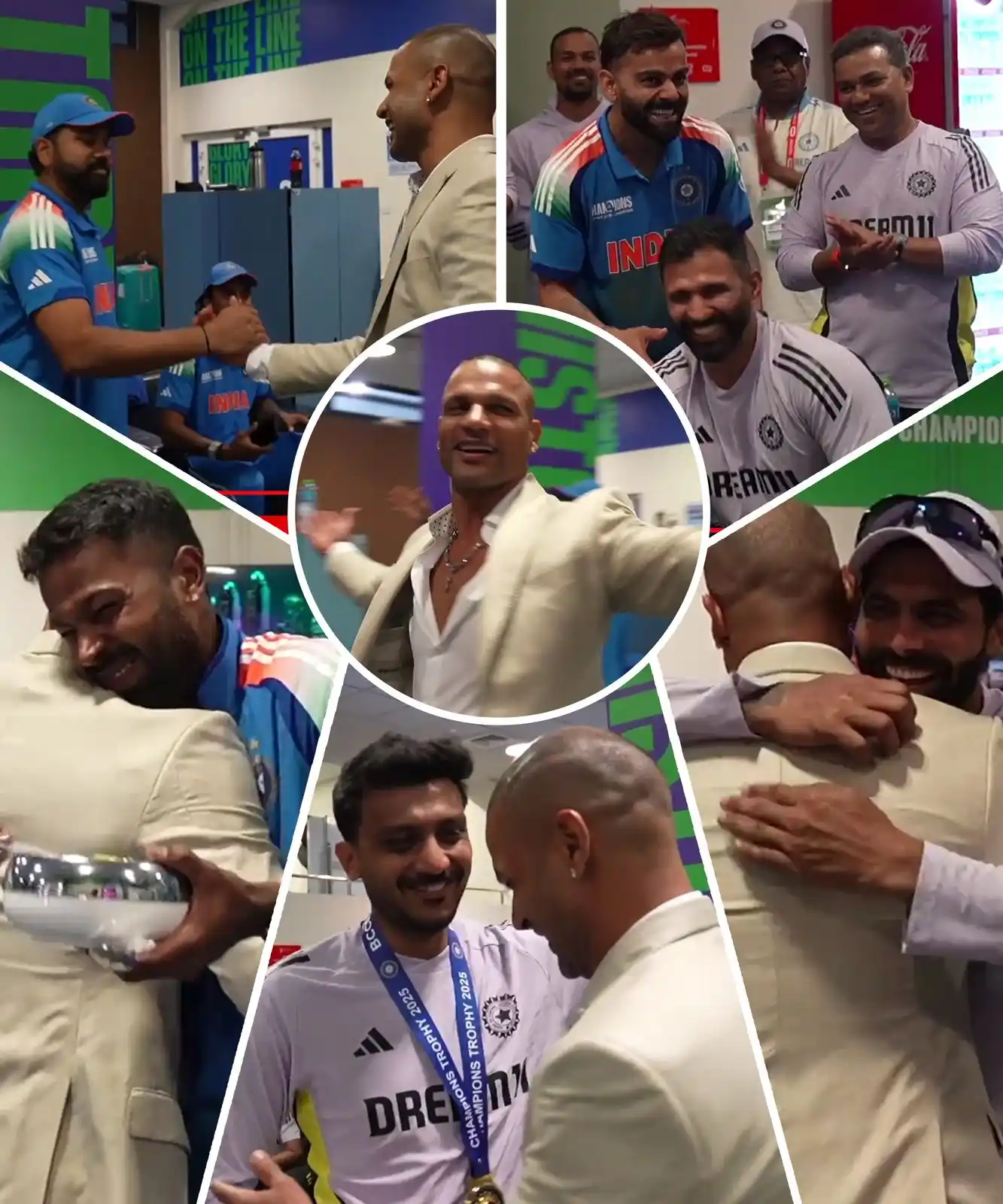 Image from Cricket Winner: Gabbar in the house during fielding ceremony! 🇮🇳🔥...