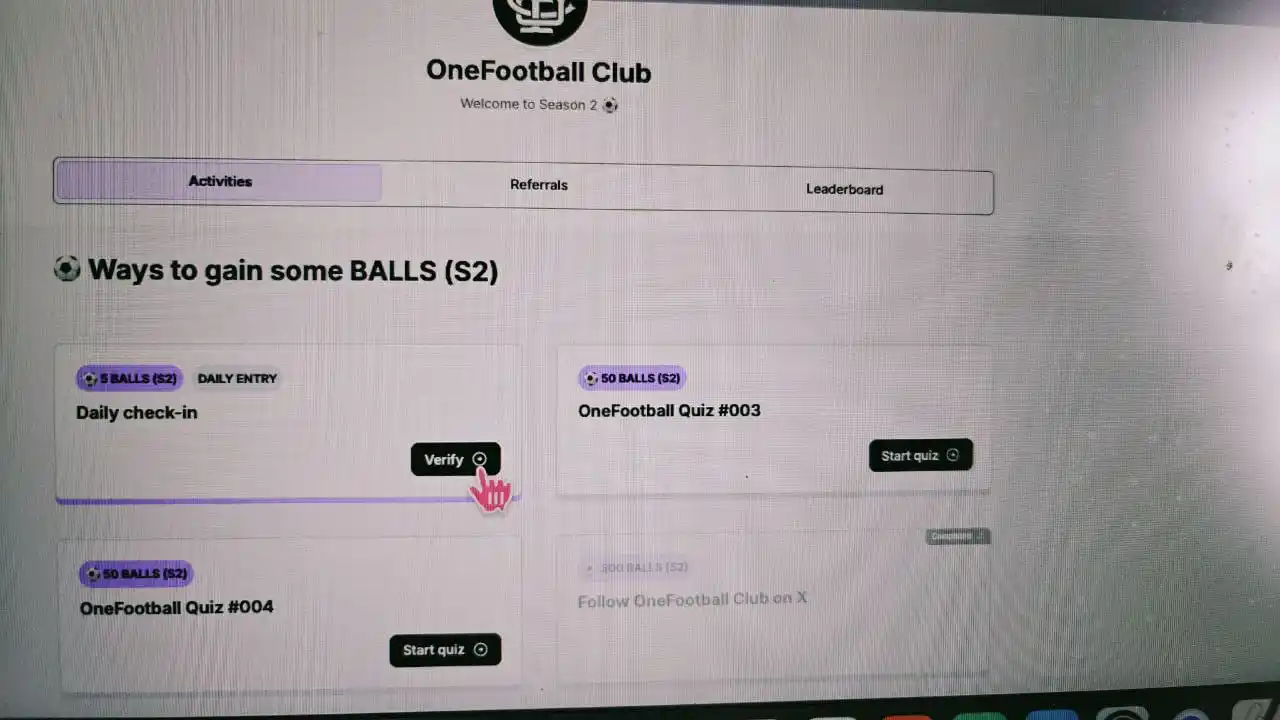 Image from Crypto Airdrop Hunter 🤑: ⚡️OneFootball New Quiz Live Give Answer & Claim Points Here: https...