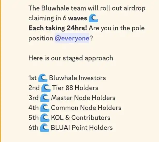 Image from Crypto Republik 🐵🍌: Update from Bluwhale Remember, they raise over $100m Join now, conne...