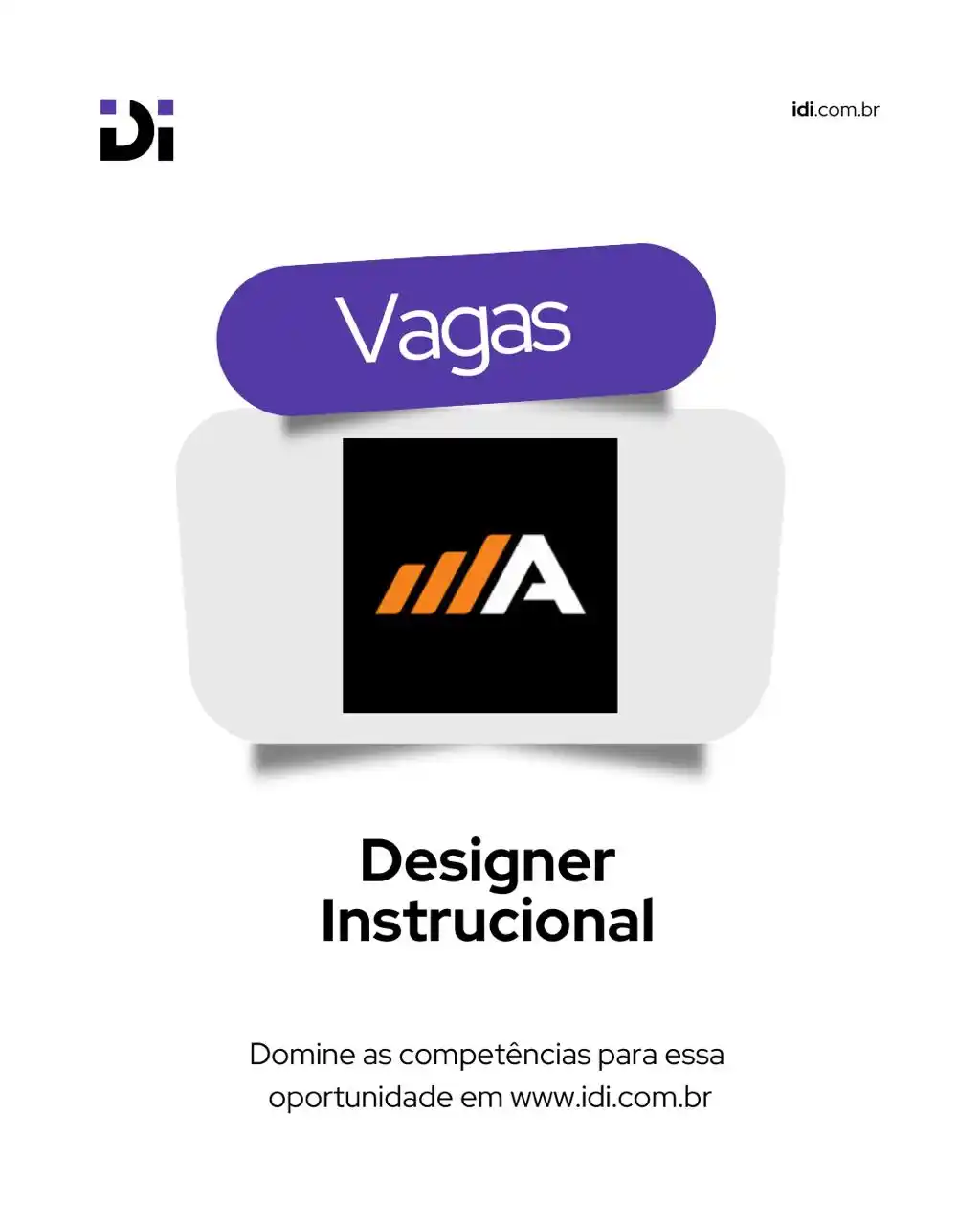 Desenho Instrucional  post